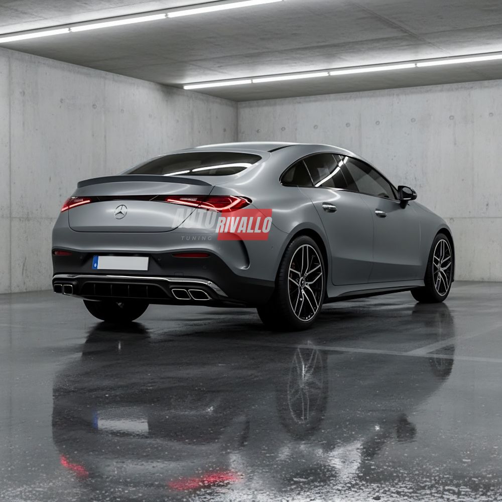 Diffusore posteriore GLC C254 Coupé 2022-2026, finitura sportiva GLC63 Look