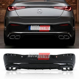 Diffusore posteriore AMG Look per Mercedes GLC C254 Coupé 2022-2026 in stile GLC63