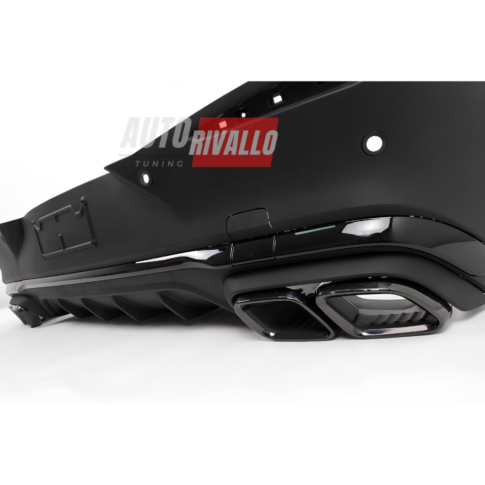 Diffusore posteriore compatibile Mercedes GLC Coupé C254, stile sportivo GLC63
