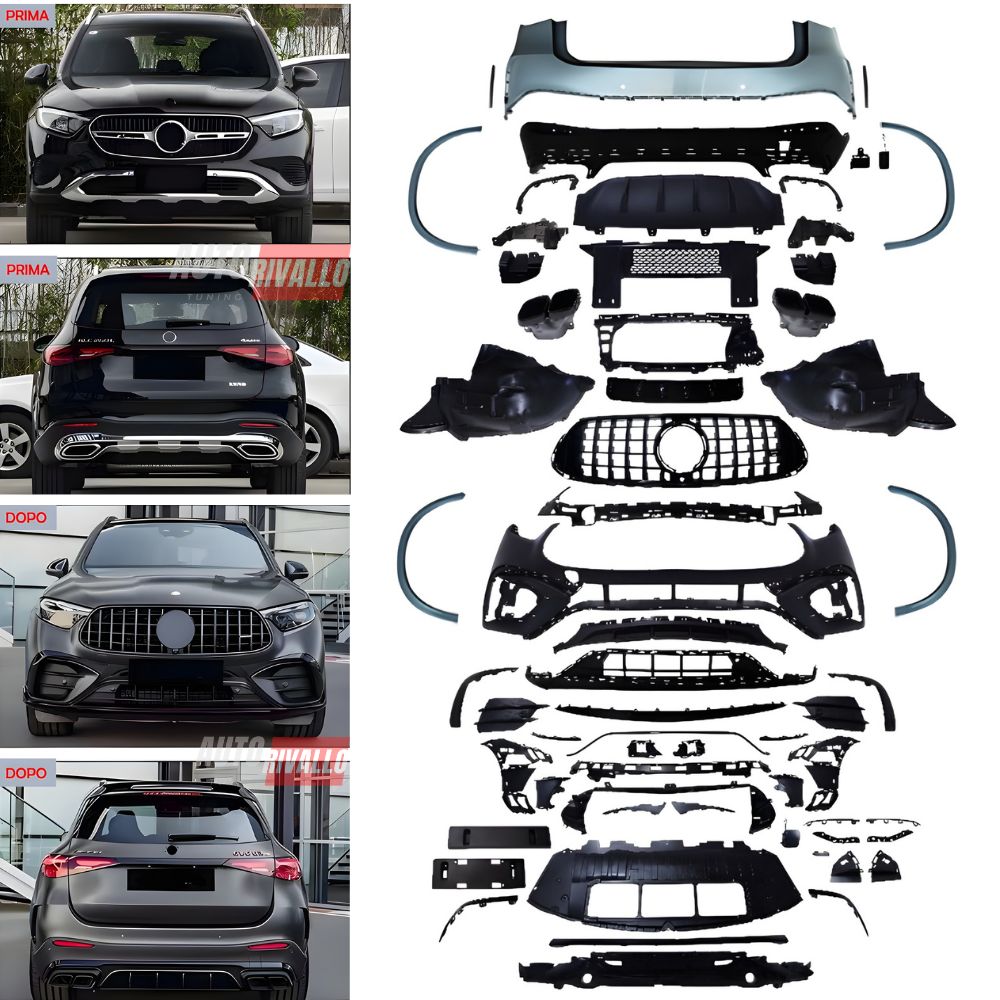 Compatibile Mercedes GLC X254 SUV 2022-2026 Body Kit GLC63 AMG Look
