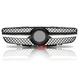 Mercedes SL R230 2001-2006 Calandra Frontale AMG Design - Nero Cromato