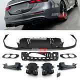 Mercedes Classe E W213 Berlina 2020-2023 Diffusore AMG E55 Look