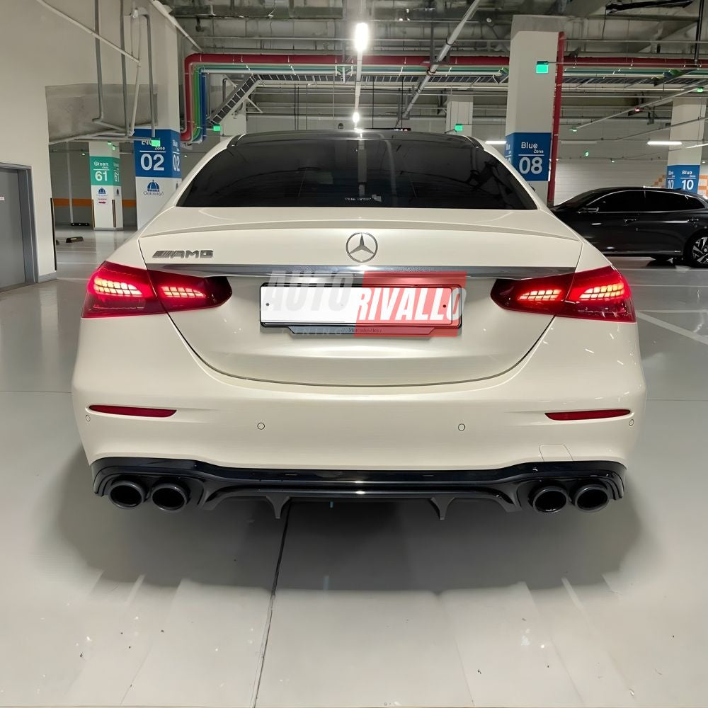 Mercedes Classe E W213 Berlina 2020-2023 Diffusore AMG E55 Look