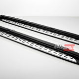 Pedane laterali antiscivolo per Mercedes GLA X156 2013-2019, look AMG
