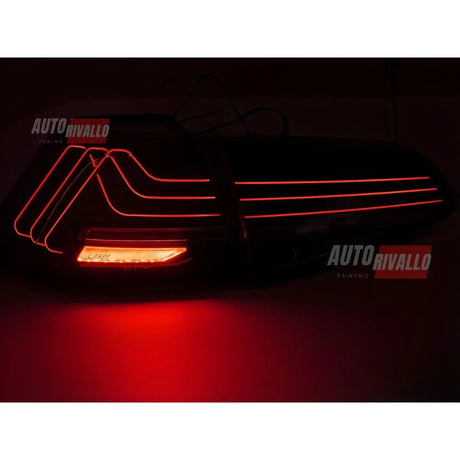 VW Golf 7 12-19 Fanali Posteriori Full LED Laser Rosso Scuro - autorivallo