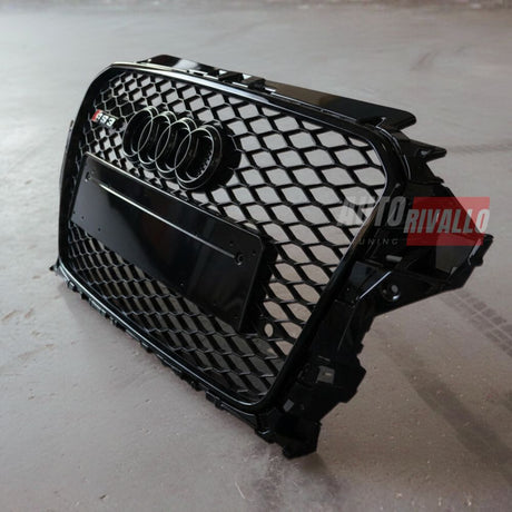 Audi A3 8V 2012-2016 Griglia Anteriore RS3 Look Nero Lucido - autorivallo