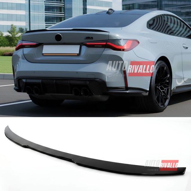 Spoiler posteriore M4 Look BMW Serie 4 G22 Coupé nero lucido