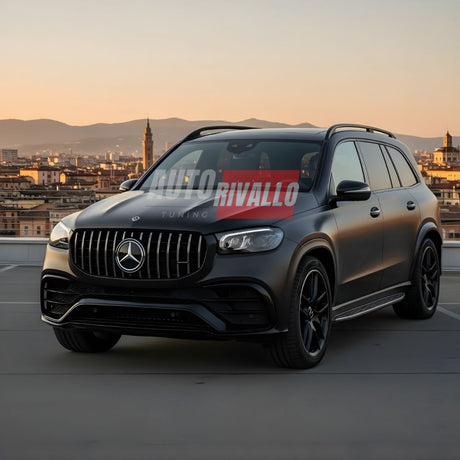 La griglia AMG GTR look trasforma l'estetica della tua Mercedes GLE W167 (2019-2023) con eleganza.