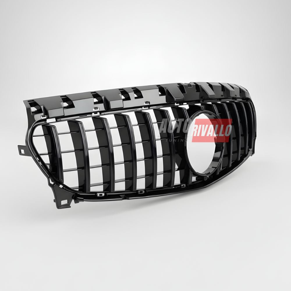 Griglia premium gt look nero lucido per Mercedes CLA C117 (2016-2018)