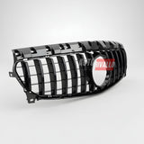 Griglia premium gt look nero lucido per Mercedes CLA C117 (2016-2018)