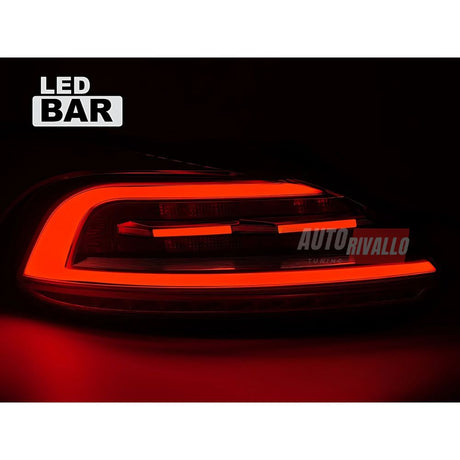 VW Scirocco 2008-2014 Fari Stop Posteriori Full LED Rosso