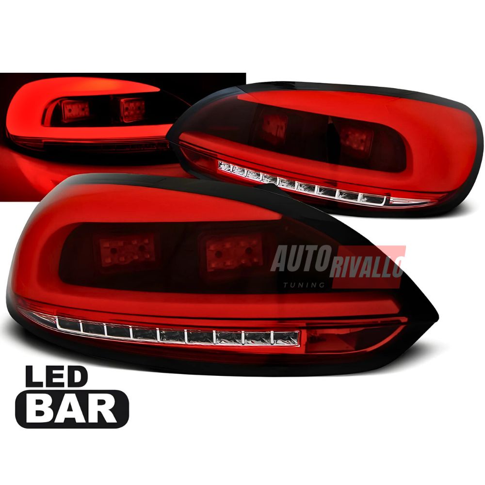 VW Scirocco 2008-2014 Fanali Stop Posteriori LED Rosso