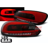 VW Scirocco 2008-2014 Fanali Stop Posteriori LED Rosso Fumé