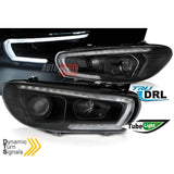 VW Scirocco 08-14 Fari Anteriori LED DRL Con Frecce Dinamiche