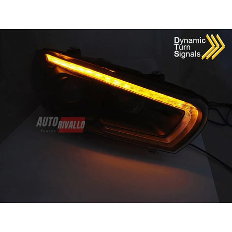 VW Scirocco 08-14 Fari LED DRL Anteriori con Indicatori Dinamici
