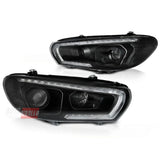 Fari Anteriori LED DRL per VW Scirocco 08-14 Versione Xenon