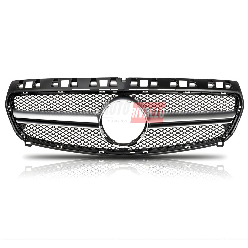 Griglia sportiva argento per Mercedes Classe A W176 AMG Look