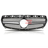 Griglia sportiva argento per Mercedes Classe A W176 AMG Look