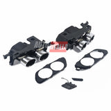 Diffusore AMG style per Mercedes E W213 berlina 2020-2023 con uscite scarico cromato