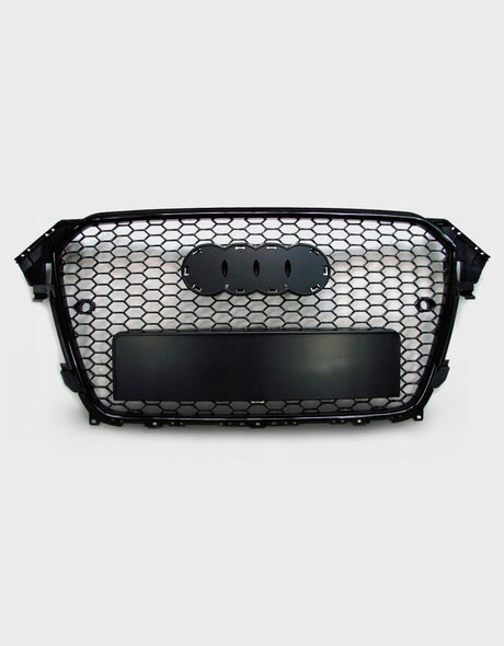 Audi A4 B8 8K 2011-2015 Griglia Radiatore RS4 Look Nero Lucido