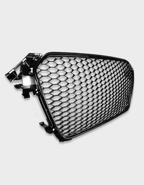 Audi A4 B8 8K 2011-2015 Griglia Radiatore RS4 Look Nero Lucido