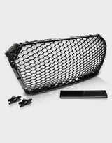 Audi A4 B9 2015-2019 Griglia Radiatore RS4 Look Nero Lucido