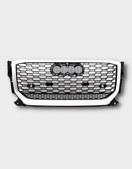 Audi Q2 2016-2020 Griglia Radiatore Ottica RSQ2 Nero Argento