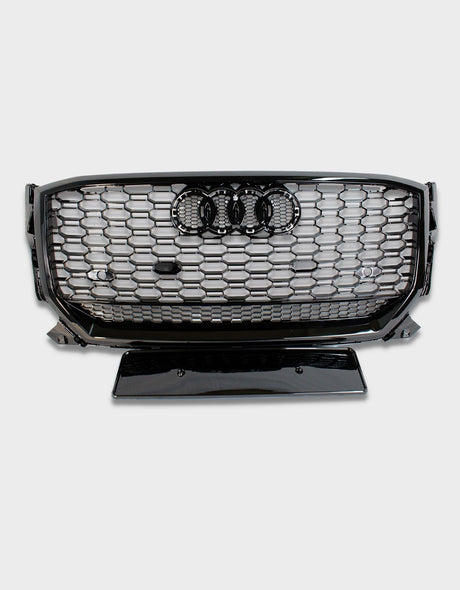 Audi Q2 2016-2020 Griglia Radiatore Ottica RSQ2 Nero Lucido