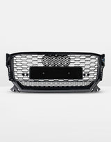 Audi Q2 2016-2020 Griglia Radiatore Ottica RSQ2 Nero Lucido
