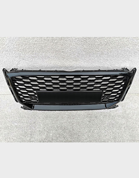 Audi Q2 GA 2016-2020 Griglia Radiatore RSQ2 Look Calandra RS in Nero Lucido