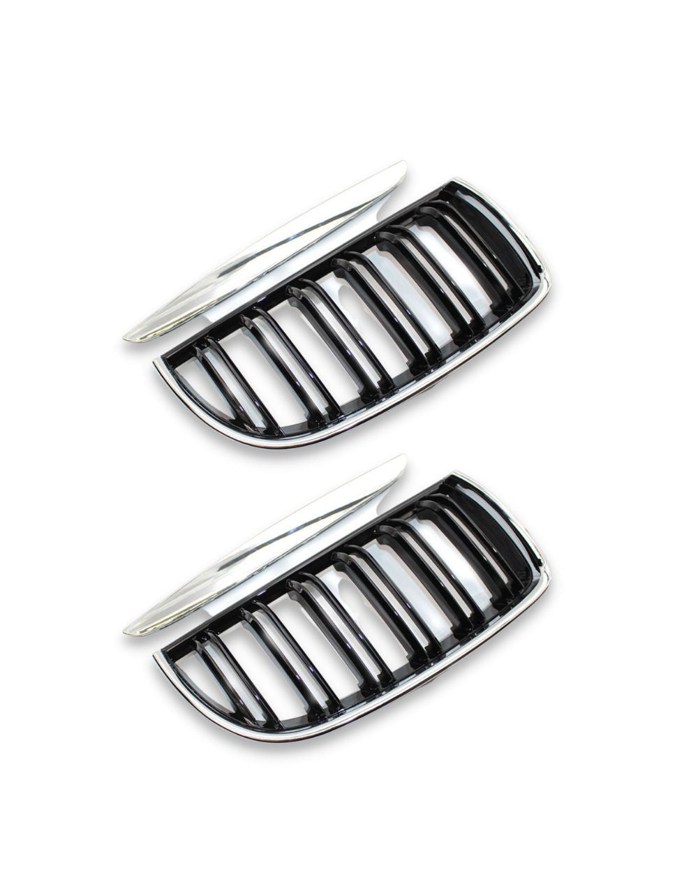 BMW Serie 3 E90 E91 2005-2008 Griglia Radiatore Nero Cromato
