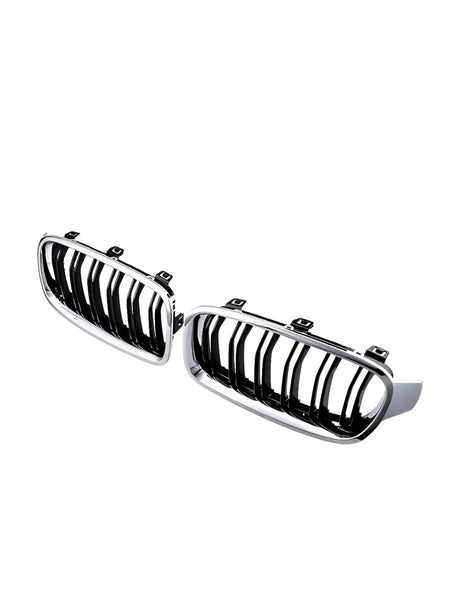 BMW Serie 3 F30 F31 2011-2019 Griglia Radiatore Nero Cromato