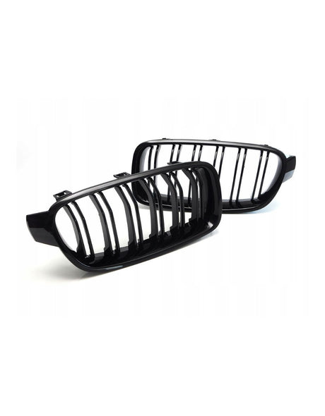 BMW Serie 3 F30 F31 2011-2019 Griglia Radiatore Doppia Striscia