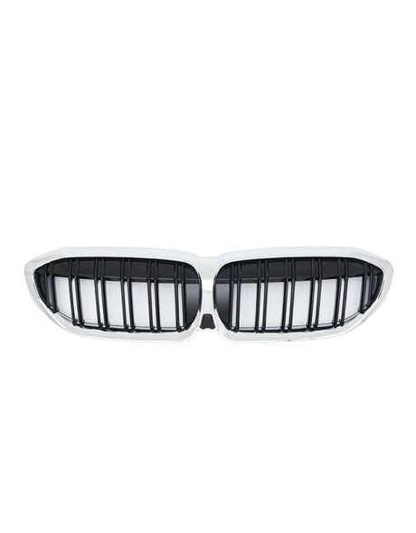 BMW Serie 3 G20 G21 19-22 Griglia Radiatore Nero Cromato