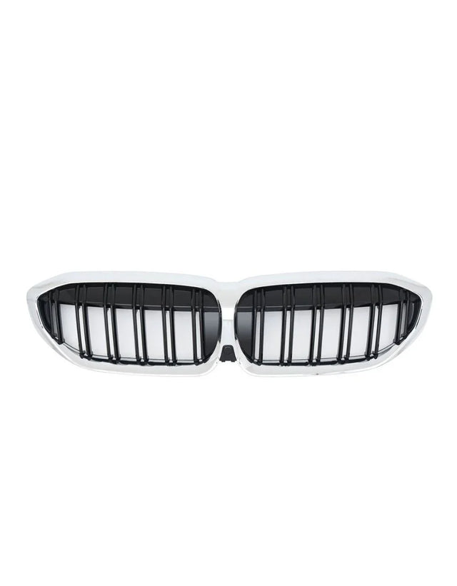 BMW Serie 3 G20 G21 19-22 Griglia Radiatore Nero Cromato - autorivallo