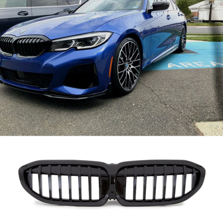 BMW Serie 3 G20 G21 2019-2022 Griglia Radiatore Nero Lucido