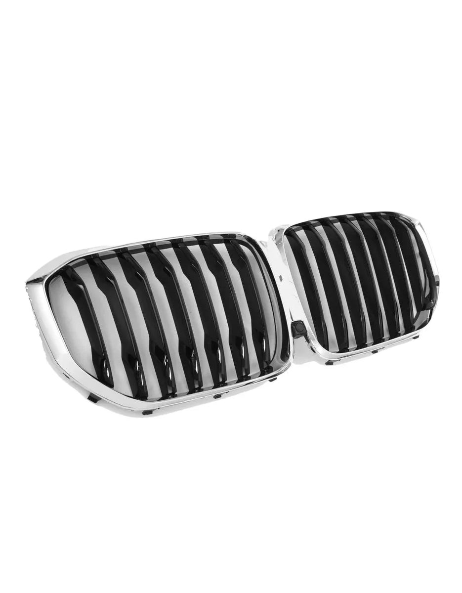 Griglia Calandra Anteriore Nero Lucido Per BMW Serie 3 F30/F31 (Pre-restyling 2011-2015) - ABS Alta Qualità, Maschera Sostitutiva - 3