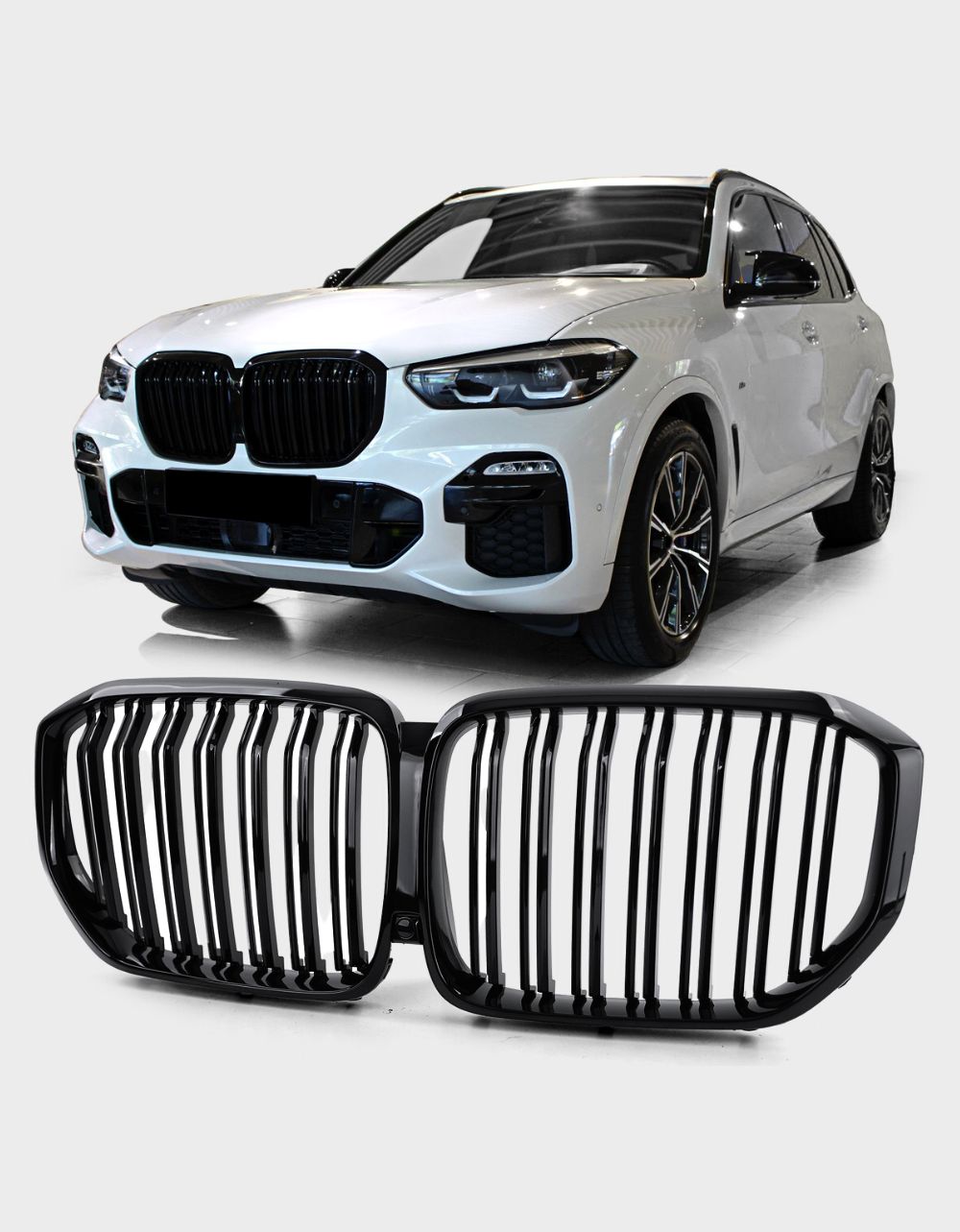 BMW X5 G05 2018-2022 Griglia Radiatore M Sport Doppia Striscia
