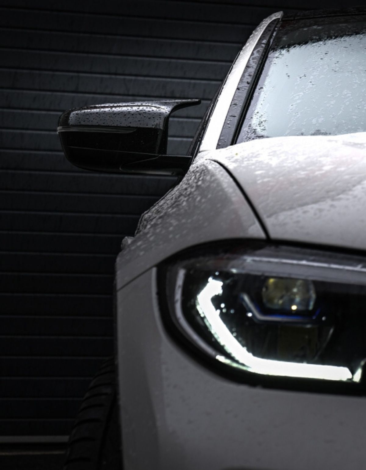 BMW Serie 5 G30 G31 Berlina, Touring 2016-2020 Calotte Specchietti M Sport Nero Lucido