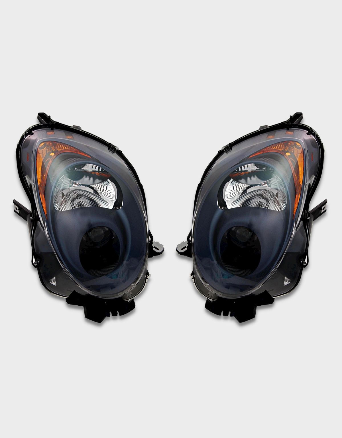 Alfa Mito 2008-2018 Fari Anteriori in Xenon Look Blu Scuro