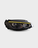 VW Golf 7 2012-2017 Fari Anteriori Full LED in Ottica Golf 8 Design