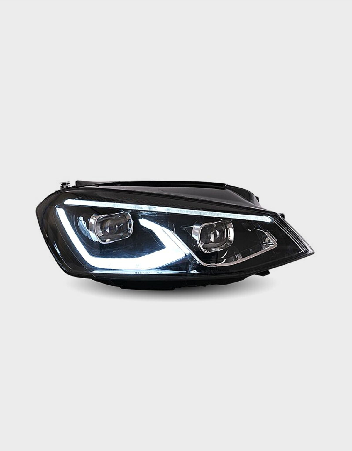 VW Golf 7 2012-2017 Fari Anteriori Full LED in Ottica Golf 8 Design
