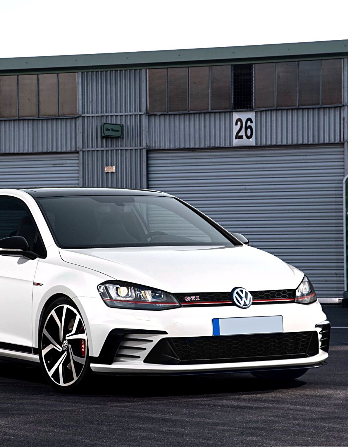 VW Golf 7 2012-2017 Fari Anteriori GTI Look Luci Diurne LED