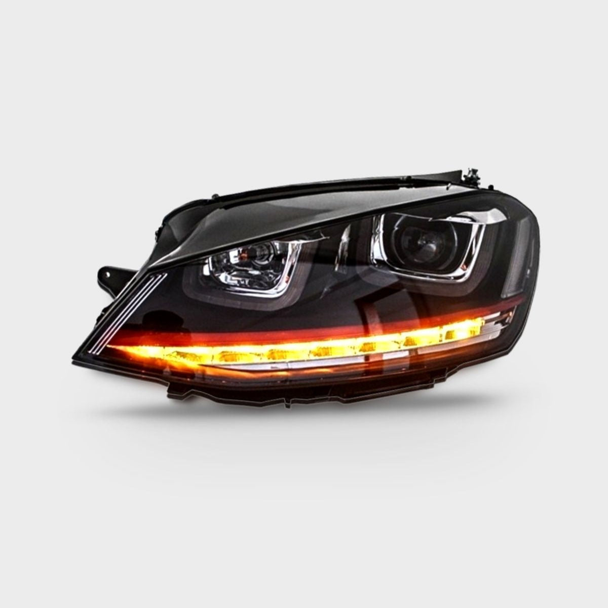 VW Golf 7 2012-2017 Fari Anteriori GTI Look Frecce a LED