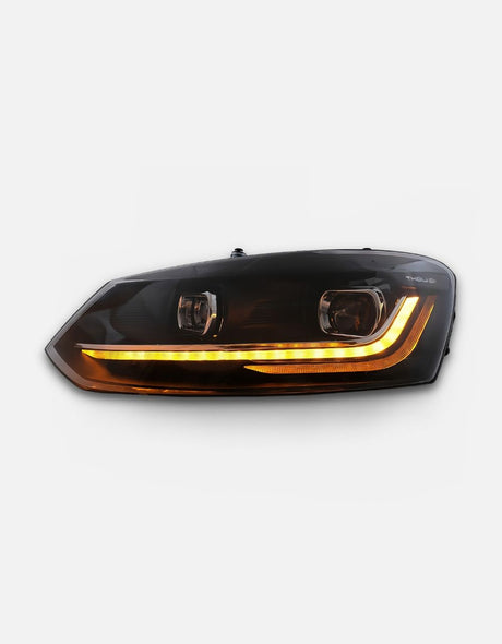 VW Polo MK5 6R 6C 2009-2017 Fari Anteriori LED R-Line Look