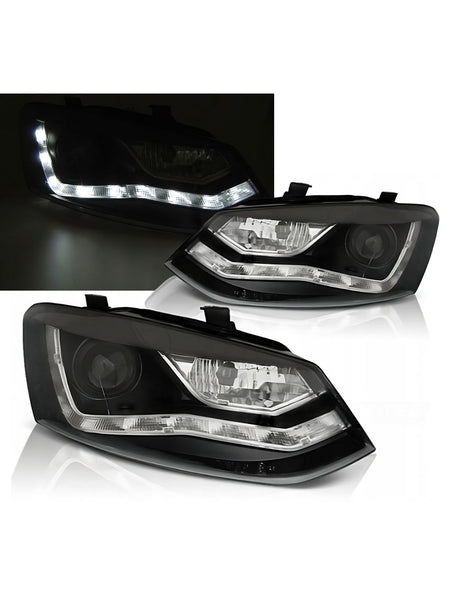 VW Polo 6R 6C 2009-2017 Fari Anteriori Luci di Posizione LED
