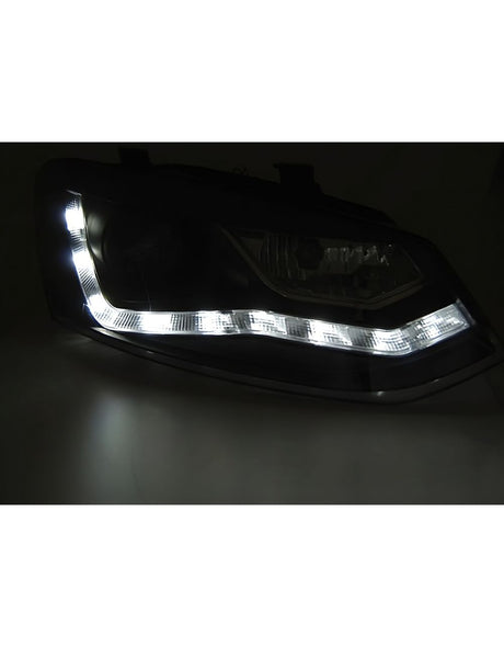 VW Polo 6R 6C 2009-2017 Fari Anteriori Luci di Posizione LED