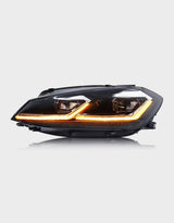VW Golf 7.5 2017-2019 Fari Anteriori LED Dinamico R-Line