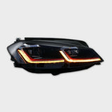 VW Golf 7.5 2017-2019 Fari Anteriori LED Dinamico Look GTI