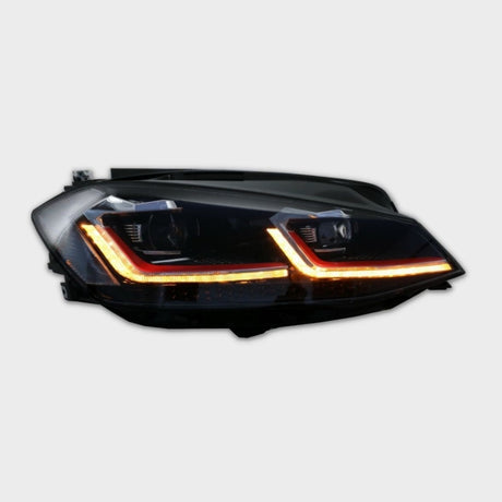 VW Golf 7.5 2017-2019 Fari Anteriori LED Dinamico Look GTI
